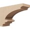 Ekena Millwork 7"W x 21"D x 14"H Classic Diane Rough Cedar Woodgrain TimberThane Corbel, Primed Tan CORUR07X21X14DIARCPR - alternate 1